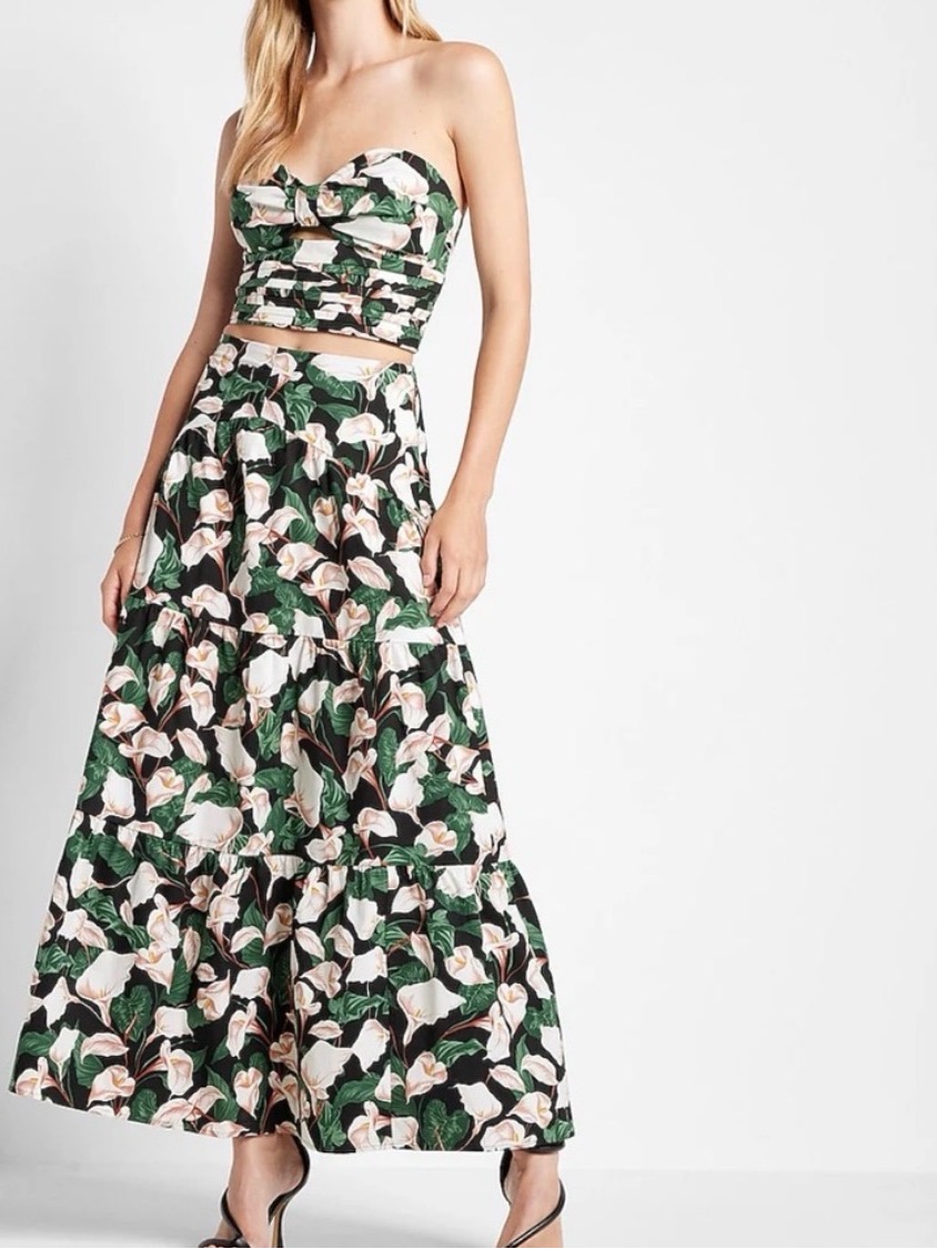 Floral Two-Piece Set- Large